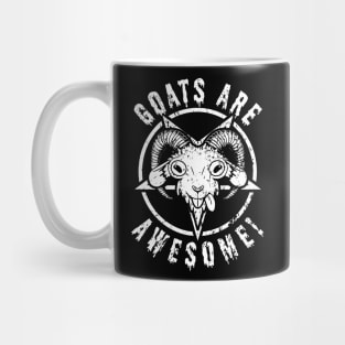 Goats are Awesome Mug